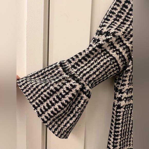 ZARA Tweed Printed Dress - Picture 4 of 4